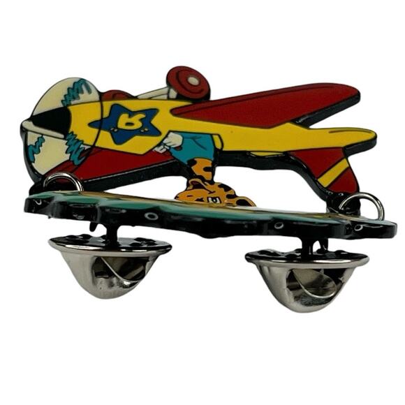 Vintage Toys R Us Limited Edition Pin Geoffrey The Giraffe Airplane New - Picture 7 of 12